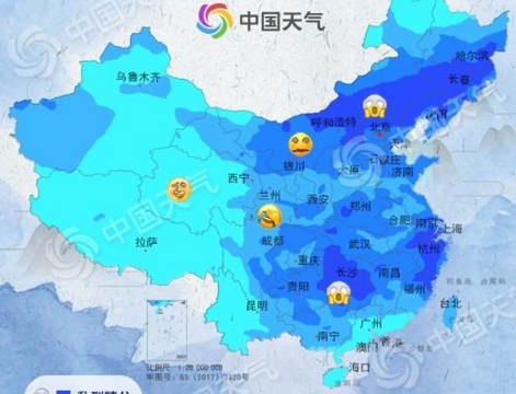 寒潮來了！今明兩天甘肅省大部將降溫6℃至8℃