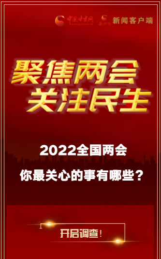 H5｜2022全國兩會，你最關心的事有哪些？